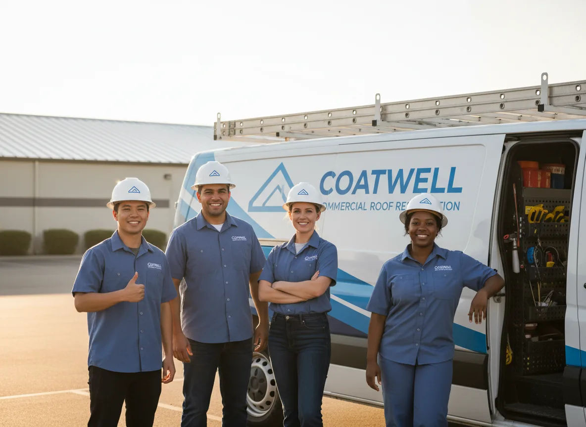 Commercial roof coating company in Paeonian Springs, VA